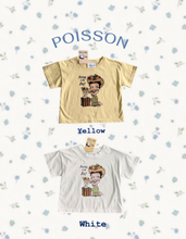 將圖片載入到圖庫檢視器中，POISSON KIDS PUPPY BETTER BOOM TEE**預購