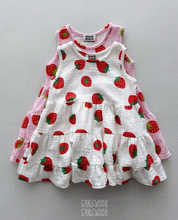 Load image into Gallery viewer, PEACH PEACH STRAWBERRY DRESS*PREORDER