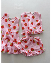 Load image into Gallery viewer, PEACH PEACH STRAWBERRY DRESS*PREORDER