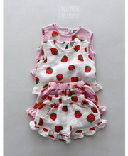 Load image into Gallery viewer, PEACH PEACH STRAWBERRY BLOUSE*PREORDER