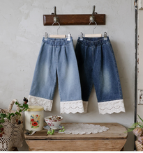 Load image into Gallery viewer, FLO KIDS FALL DELAI DENIM PANTS *PREORDER