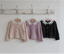 Load image into Gallery viewer, FLO KIDS FALL LAEM CARDIGAN*PREORDER