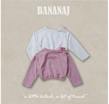 Load image into Gallery viewer, BANANA J KIDS SHOULDER SWEAT SHIRT*PREORDER