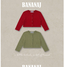 Load image into Gallery viewer, BANANA J KIDS HONEY CARDIGAN*PREORDER