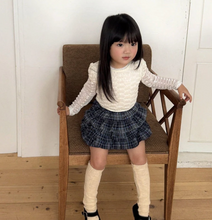 Load image into Gallery viewer, BANANA J KIDS FLOWER LACE TEE*PREORDER