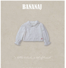 Load image into Gallery viewer, BANANA J KID MERCI BLOUSE*PREORDER