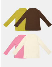 Load image into Gallery viewer, AMBER KIDS CATCH MOCK NECK TEE* PREORDER