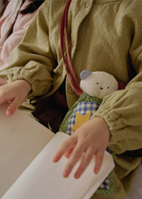 Load image into Gallery viewer, AMBER KIDS COTTAGE BANDING CARDIGAN* PREORDER