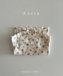 AOSTA KIDS Camellia T shirt*Preorder