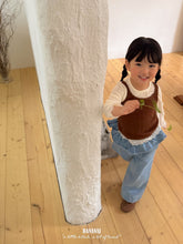 Load image into Gallery viewer, BANANA KIDS FRILL DENIM PANTS* PREORDER