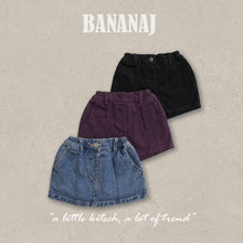 Load image into Gallery viewer, BANANA KIDS PELLA DENIM SKIRT*PREORDER