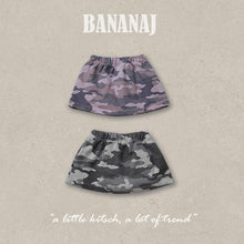 Load image into Gallery viewer, BANANA KIDS CAMO SKIRT* PREORDER