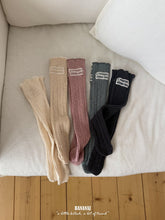 Load image into Gallery viewer, BANANA KIDS DUN RIB SOCKS *PREORDER
