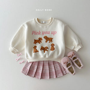DAILYBEBE KIDS PICK YOU UP SWEAT SHIRT* Preorder