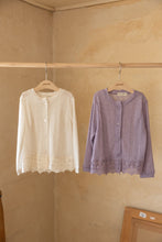Load image into Gallery viewer, PERRO KIDS ARIE LACE CARDIGAN**PREORDER