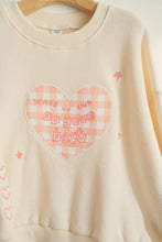 Load image into Gallery viewer, MOMOANN KIDS HEART SWEAT SHIRT**PREORDER