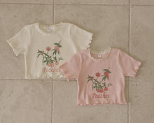 Load image into Gallery viewer, MOMOANN KIDS SUMMER PEACHES TEE*PREORDER