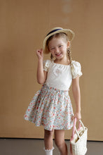 Load image into Gallery viewer, MOMOANN KIDS FLORAL SKIRT LEGGINGS*PREORDER