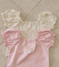 Load image into Gallery viewer, MOMOANN KIDS HEART FRILL TOP*PREORDER