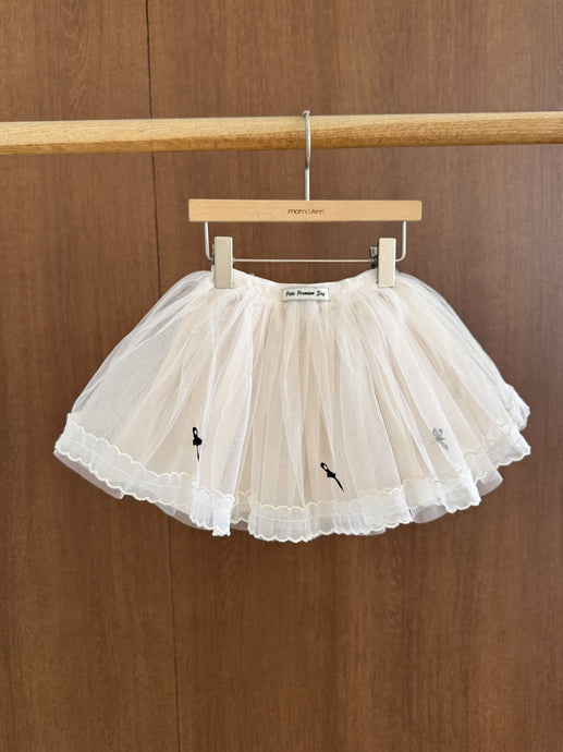 MOMOANN KIDS RIBBON TULLE SKIRT*PREORDER
