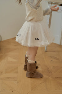 MOMOANN KIDS RIBBON TULLE SKIRT*PREORDER