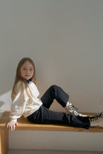 Load image into Gallery viewer, MOMOANN KIDS SPRING BLACK BOOTS PANTS*PREORDER