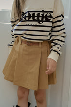 Load image into Gallery viewer, MOMOANN KIDS BELTED COTTON SKIRT*PREORDER