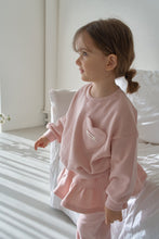 Load image into Gallery viewer, MOMOANN KIDS LOVE PINK TOP AND BOTTOM SET*PREORDER