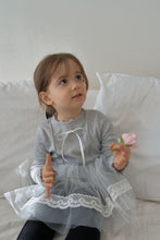 Load image into Gallery viewer, MOMOANN KIDS SPRING BOW TULLE DRESS*PREORDER