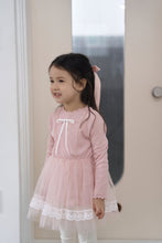 Load image into Gallery viewer, MOMOANN KIDS SPRING BOW TULLE DRESS*PREORDER