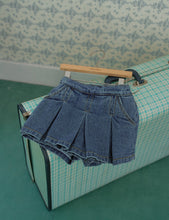 Load image into Gallery viewer, MOMOANN KIDS DENIM SKIRT PANTS** PREORDER