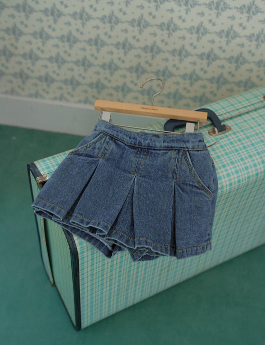 MOMOANN KIDS DENIM SKIRT PANTS** PREORDER