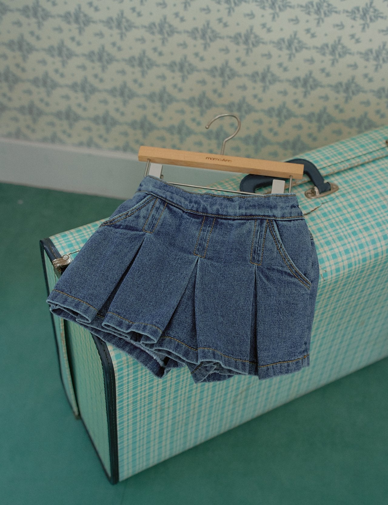 MOMOANN KIDS DENIM SKIRT PANTS** PREORDER