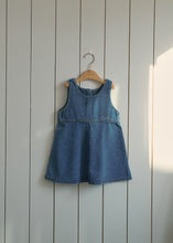 Load image into Gallery viewer, MOMOANN KIDS DENIM ONE PIECE** PREORDER