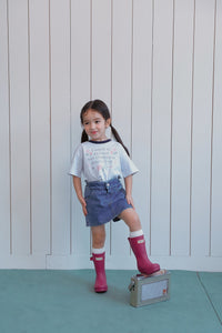 MOMOANN KIDS DENIM SKIRT SHORTS** PREORDER