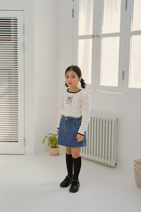 MOMOANN KIDS DENIM SKIRT SHORTS** PREORDER