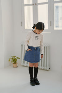 MOMOANN KIDS DENIM SKIRT SHORTS** PREORDER