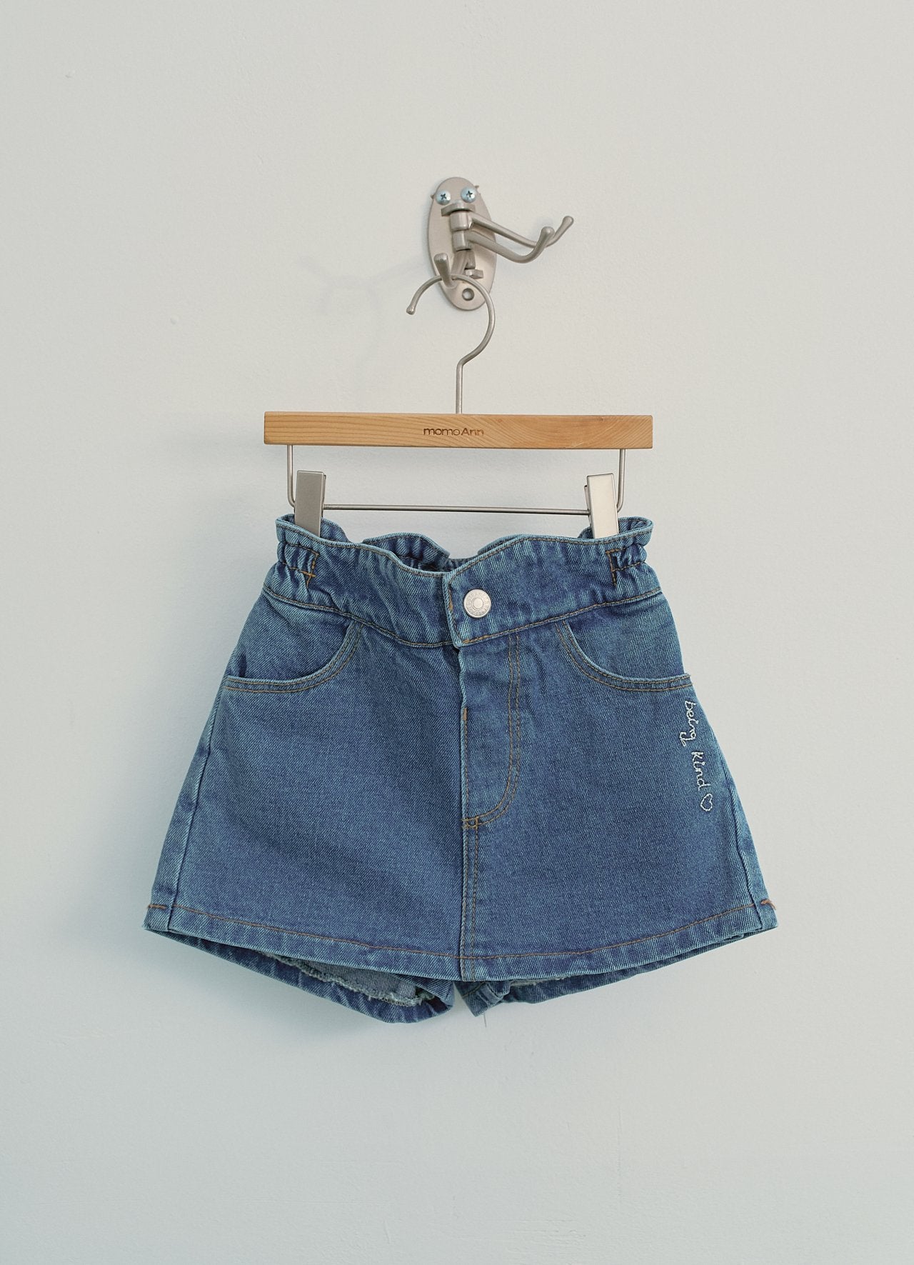 MOMOANN KIDS DENIM SKIRT SHORTS** PREORDER