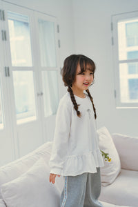 MOMOANN KIDS FRILL LONG TEE** PREORDER