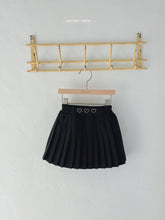 Load image into Gallery viewer, MOMOANN KIDS Heart Pleats Skirt* preorder