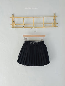MOMOANN KIDS Heart Pleats Skirt* preorder