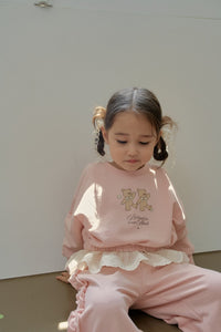 MOMOANN KIDS CASUAL FRILL SET*PREORDER