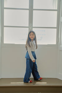 MOMOANN KIDS PLEATED LAYER SKIRT*PREORDER