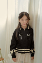 Load image into Gallery viewer, MOMOANN KIDS ART KNIT ZIP UP*PREORDER