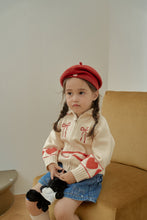 Load image into Gallery viewer, MOMOANN KIDS ART KNIT ZIP UP*PREORDER