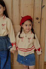 Load image into Gallery viewer, MOMOANN KIDS ART KNIT ZIP UP*PREORDER