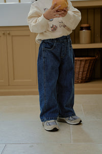 MOMOANN KIDS WRINKLED JEANS*PREORDER