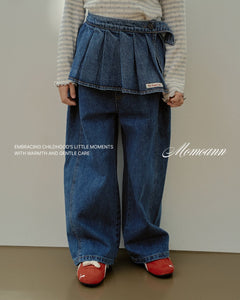 MOMOANN KIDS WRINKLED JEANS*PREORDER