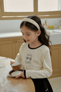 MOMOANN KIDS BOW TEE*PREORDER