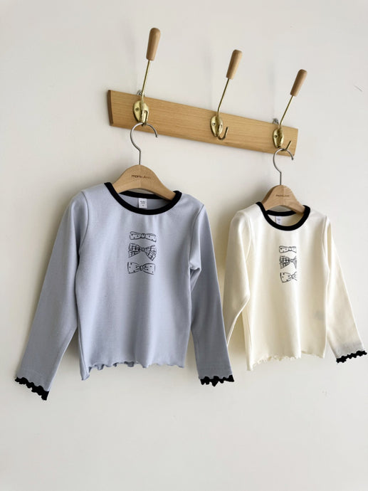 MOMOANN KIDS BOW TEE*PREORDER